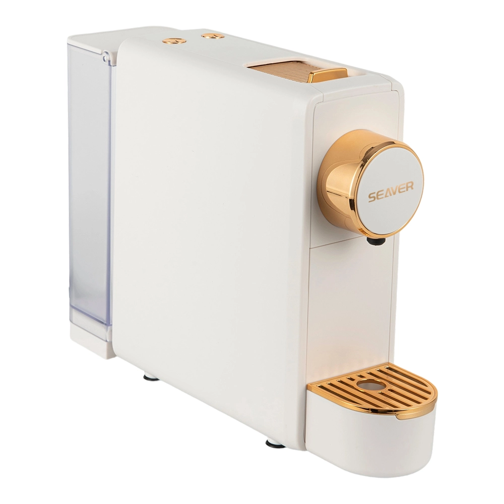 Pwofesyonèl espresso machin ak moulen lèt